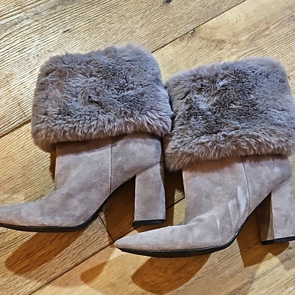 Influencers' Darling Boots faux fur, Suede - Picture 4 of 5